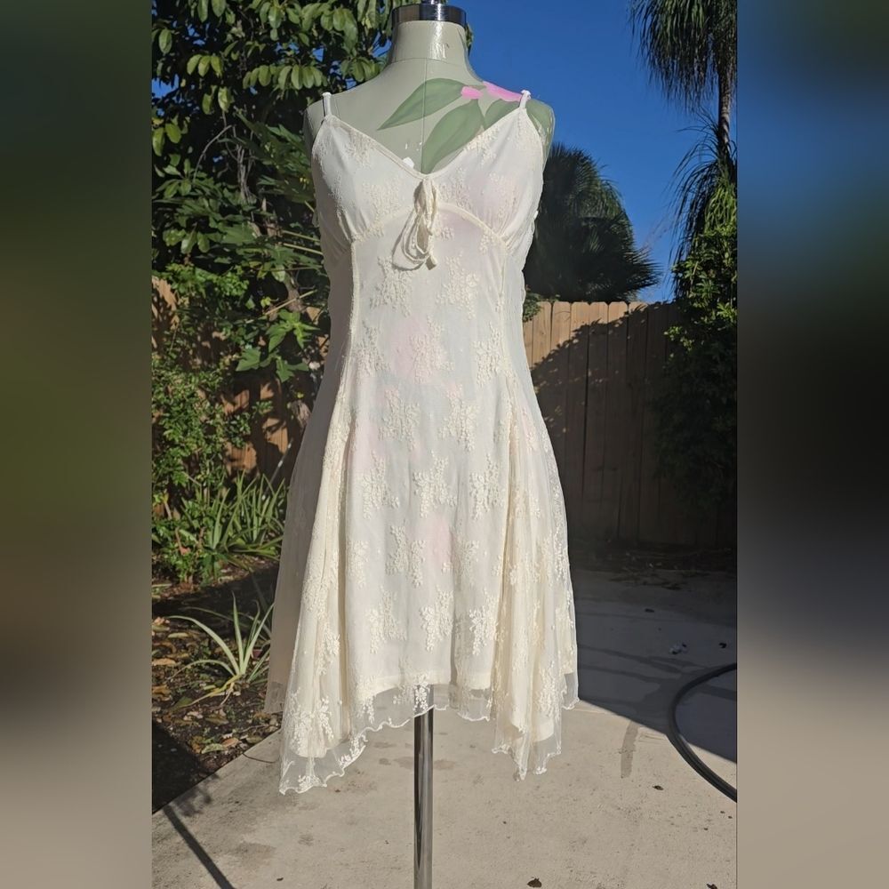 Sheer Collection Beige Top - Picture 4 of 12